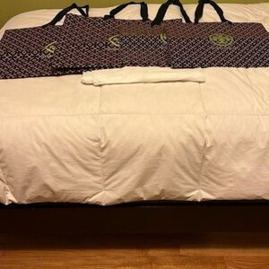 Tory Burch shopping bags and tissue paper